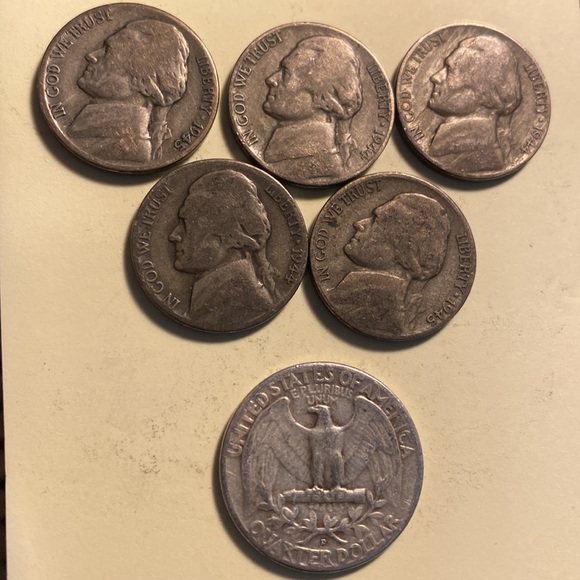 Lot of 6 silver coin - Picture 6 of 7